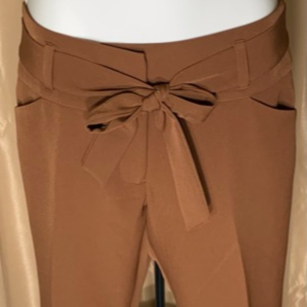 Light Brown Trousers w/ Tie Belt